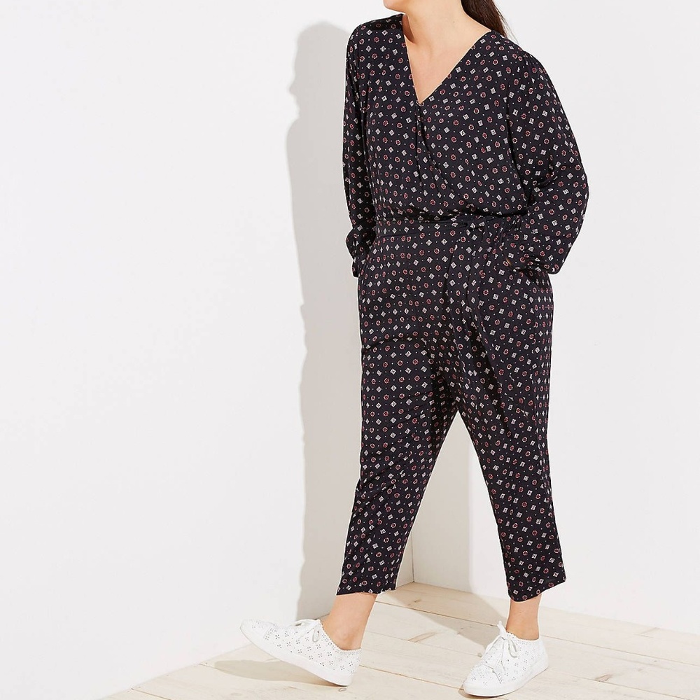 Loft Bejewled Jumpsuit